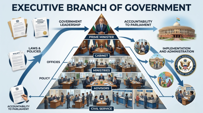 Branches of Government: Legislative, Executive and Judiciary 3 Executive Branch of Government