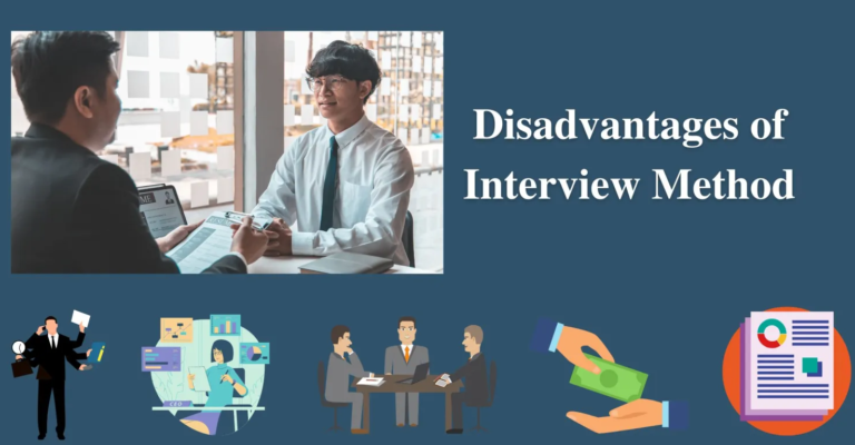 disadvantages of interview