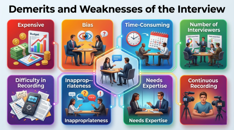 Interview Schedule: Types of Interview, Process & Advantages 5 Disadvantages of the Interview