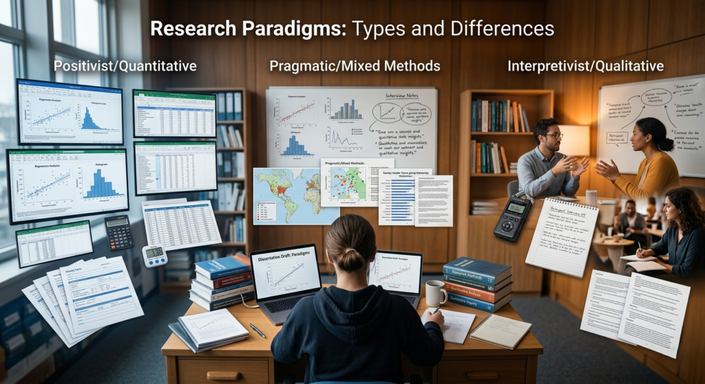 What is Research Paradigm? Types and Differences