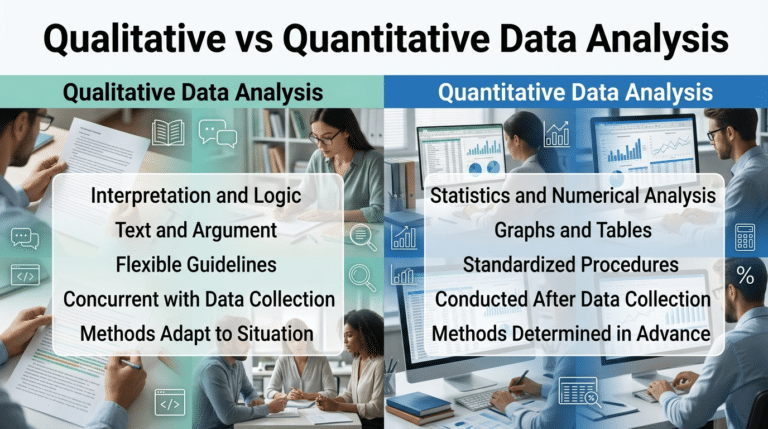 Qualitative and Quantitative Data Analysis