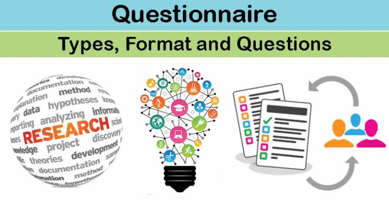 Types of Questionnaire