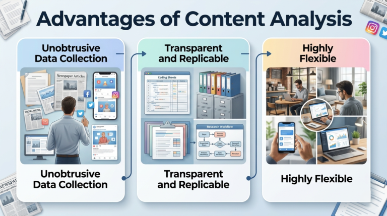 Advantages of Content Analysis