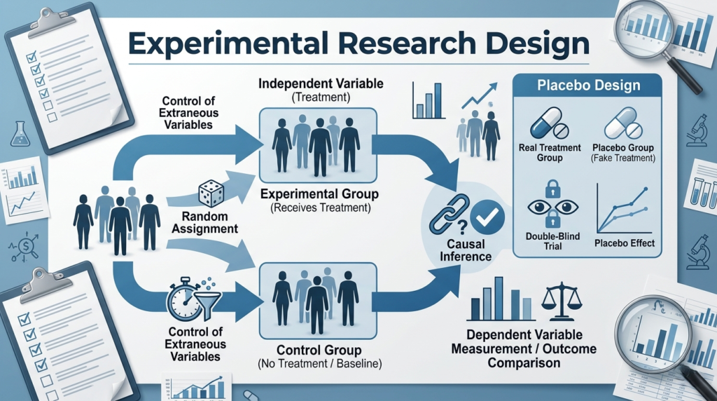 Research Design: Characteristics, Steps & Types with Example