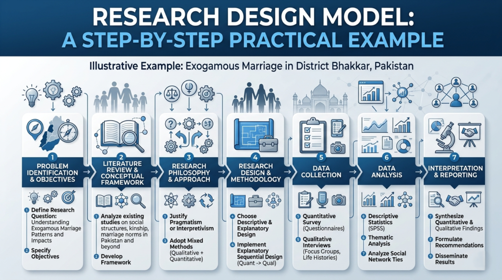 Research Design Model: A Step-by-Step Practical Example