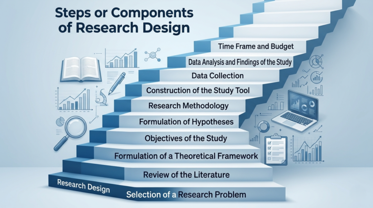 Steps or Components of Research Design