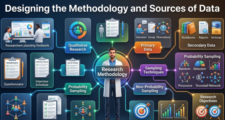 Step-5. Designing the Methodology and Sources of Data