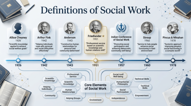 Social Work: Concept and Introduction 3 Definitions of Social Work