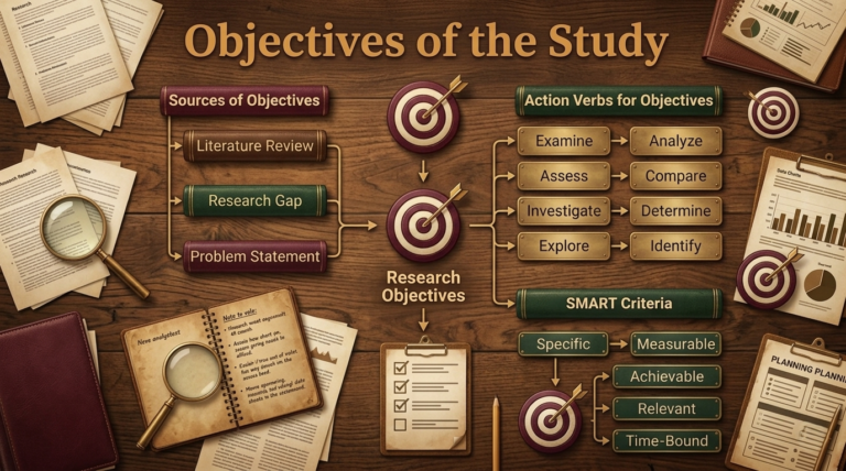How to Write a Research Thesis: Structure & Key Components 4 Objectives of the Study