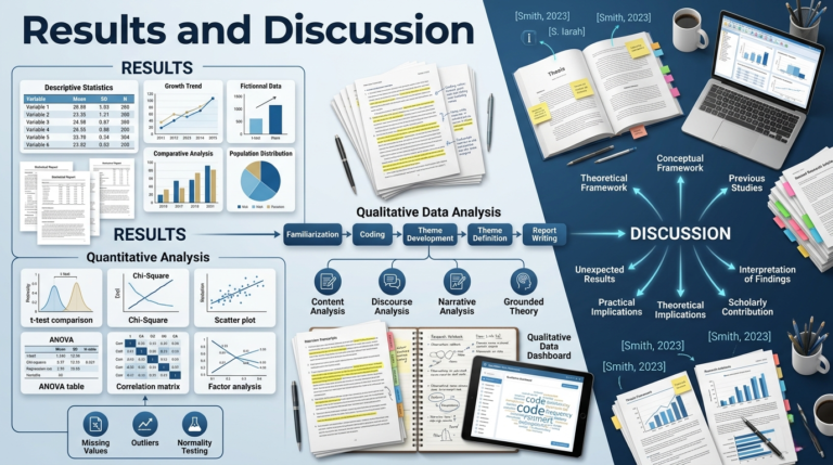 How to Write a Research Thesis: Structure & Key Components 6 Results and Discussions