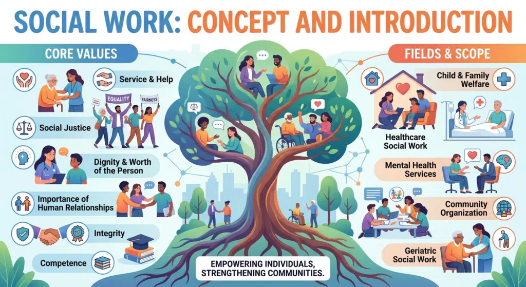 Social Work: Concept and Introduction