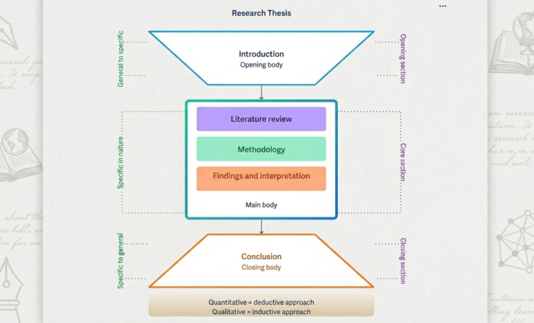 How to Write a Research Thesis: Structure & Key Components 3 Components of Research Thesis