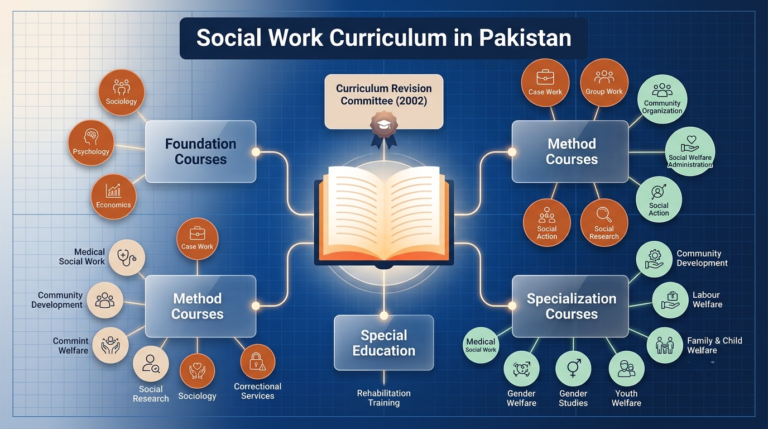 Social Work Curriculum in pakistan