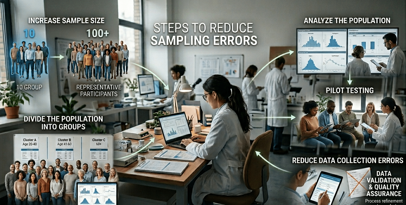 Sampling Errors: Types, Calculations & Reduction Strategies