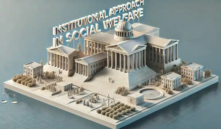 Approaches of Social Welfare: Residual, Institutional, Developmental 4 Institutional Approach