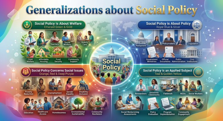 What is Social Policy? Areas and Significance 3 Generalizations about Social Policy