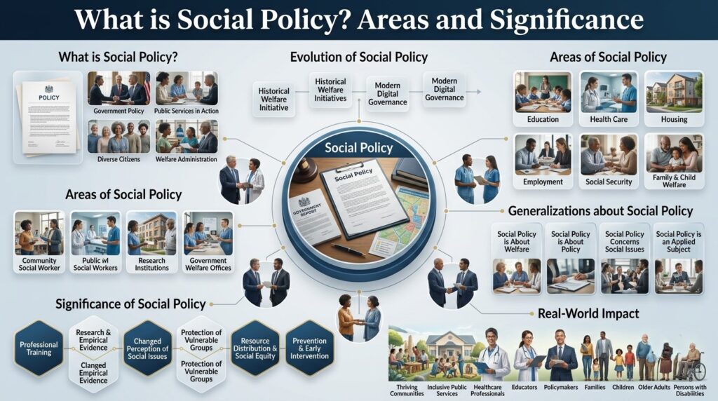 What is Social Policy? Areas and Significance 2 What is Social Policy?Areas and Significance