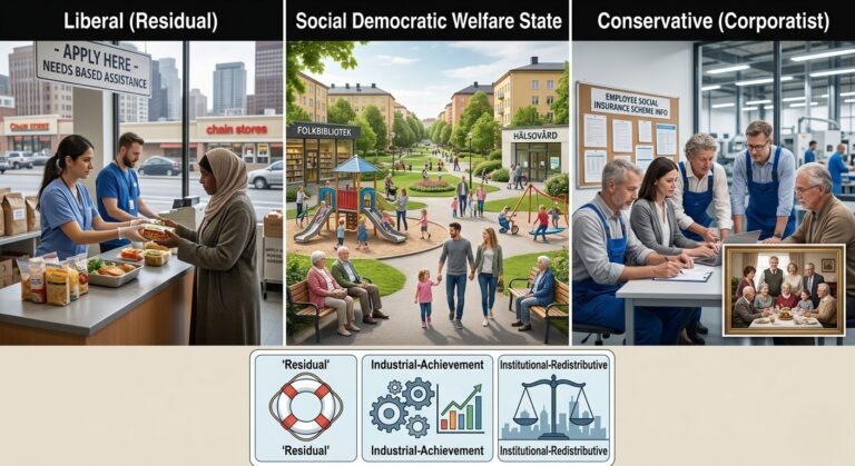 The Welfare State: Objectives, Characteristics, Types and Functions 3 Types of Welfare State
