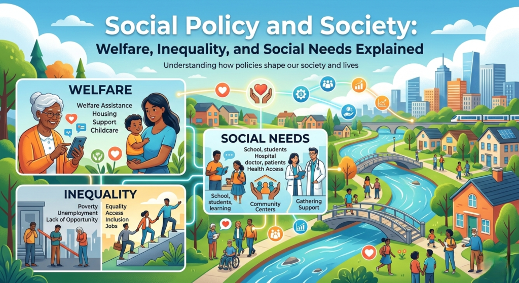 Social Policy and Society: Welfare, Inequality, and Social Needs Explained