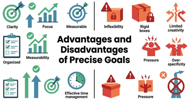 Advantages and Disadvantages of Precise Goals