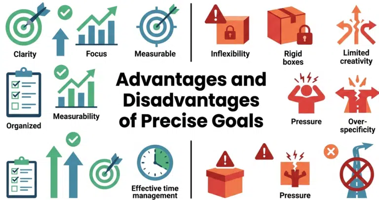 Advantages and Disadvantages of Precise Goals