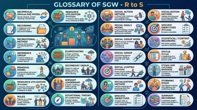 Glossary of SGW - R to S