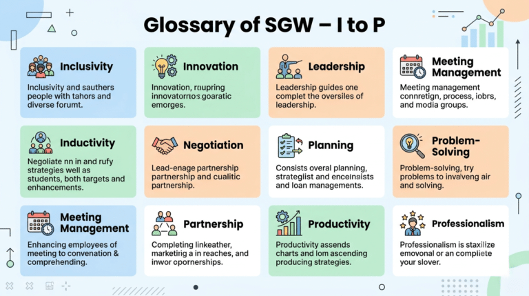 Glossary of SGW - I to P