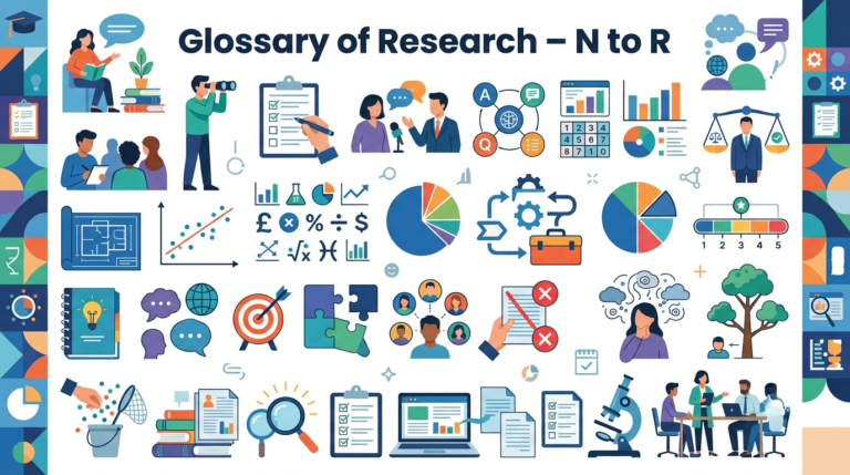 Glossary of Research - N to R