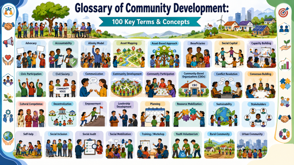 Glossary of Community Development: 100 Key Terms & Concepts