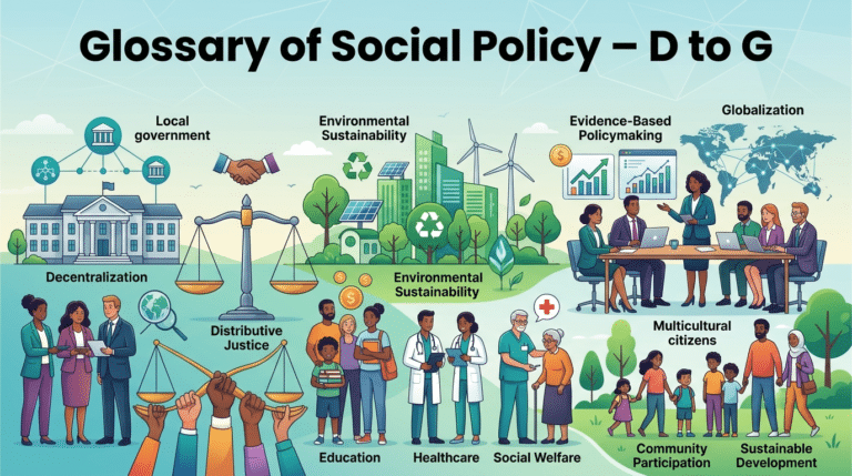 Glossary of Social Policy: 200 Key Terms and Concepts 4 Glossary of Social Policy - D to G