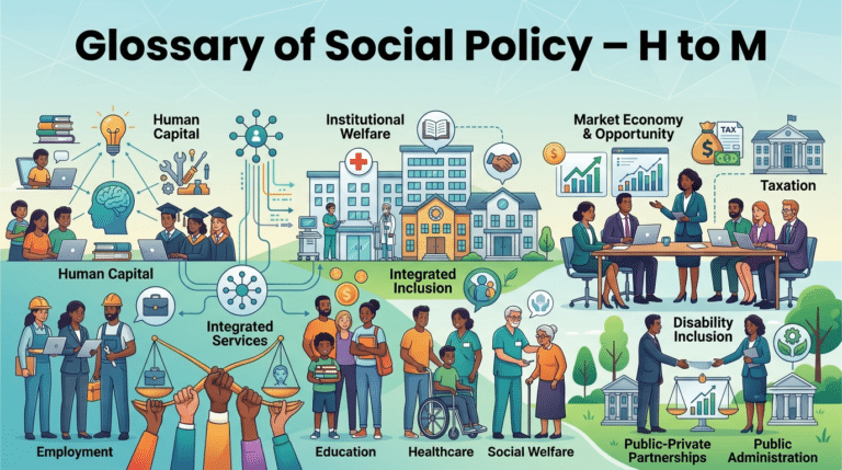 Glossary of Social Policy: 200 Key Terms and Concepts 5 Glossary of Social Policy - H to M